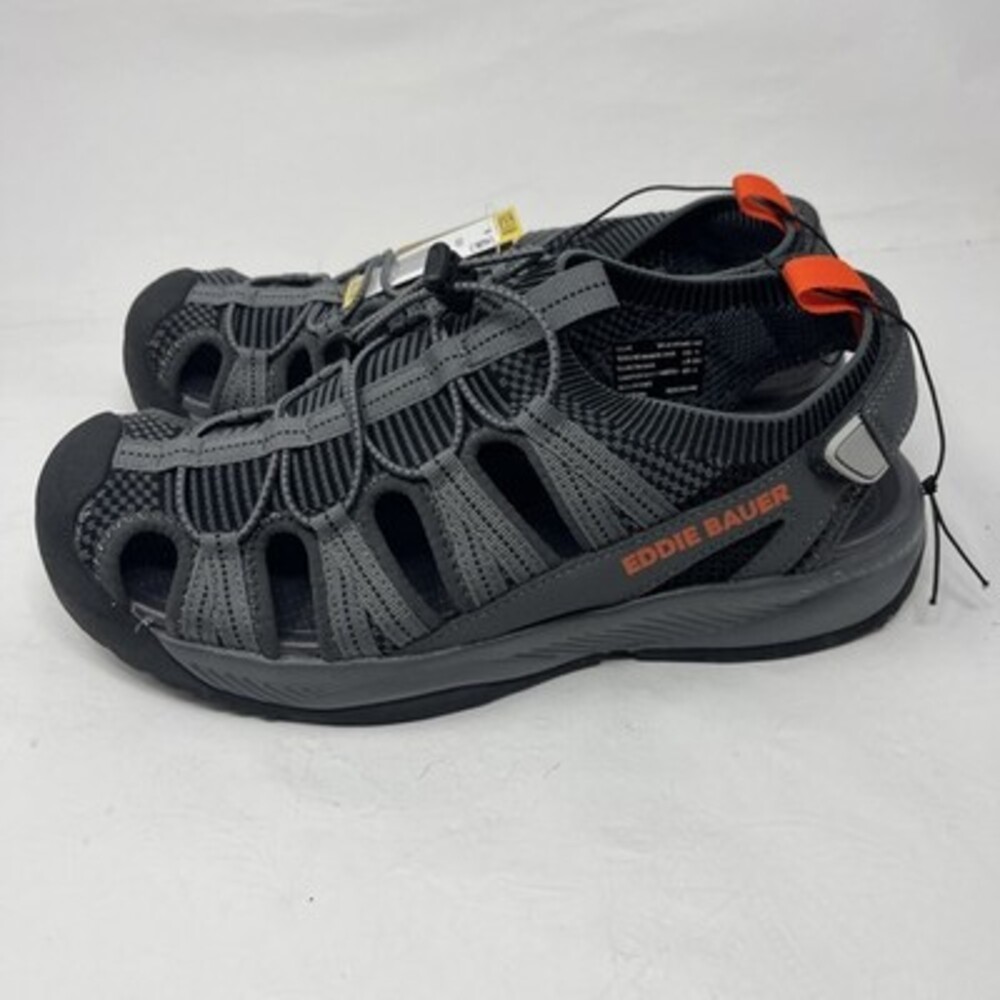 Eddie Bauer Men's Water Sandal Size 8 Grey brand New With Tags